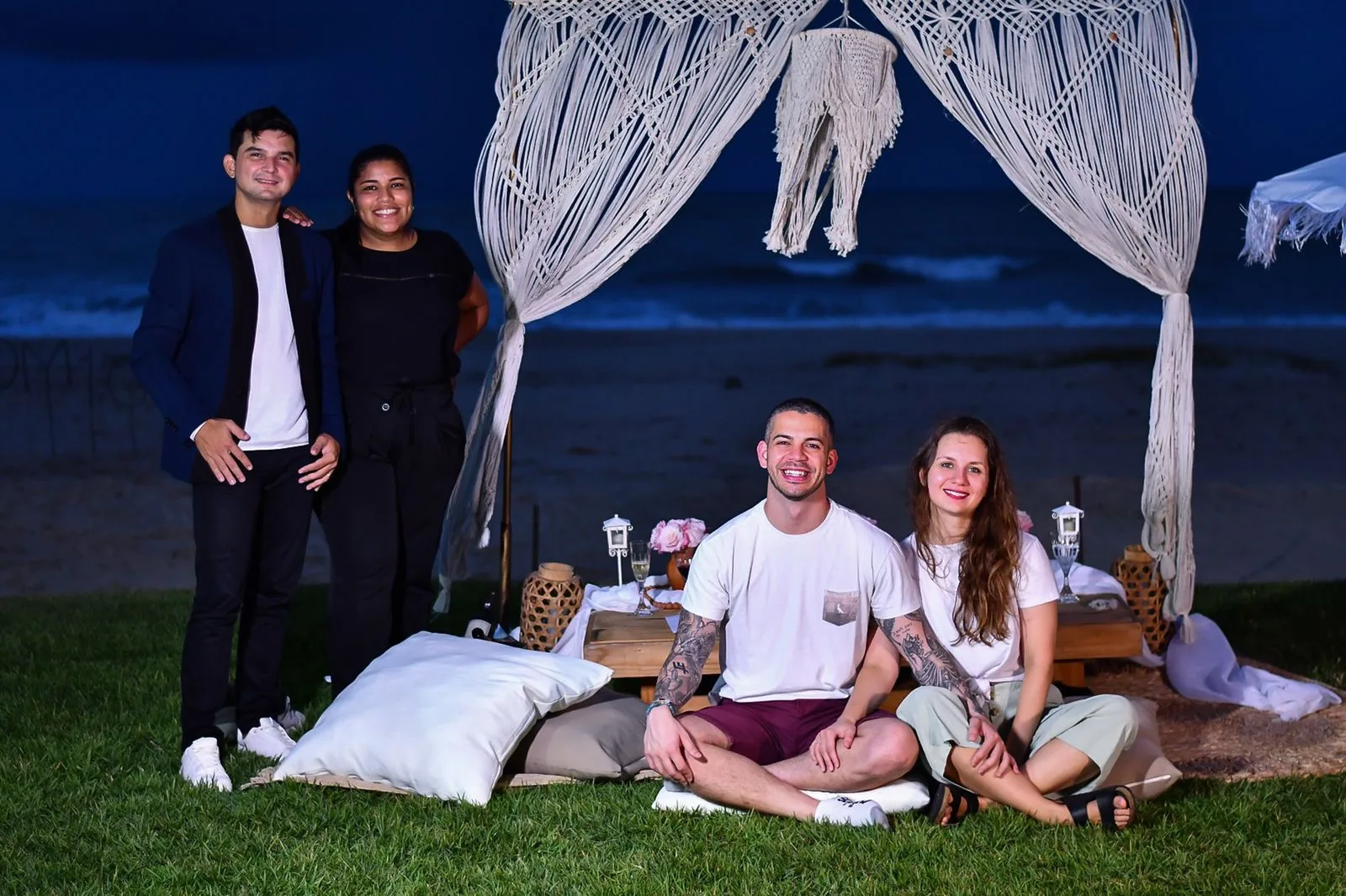 Pedro Renan surpreende namorada russa com pedido de casamento em Fortaleza
