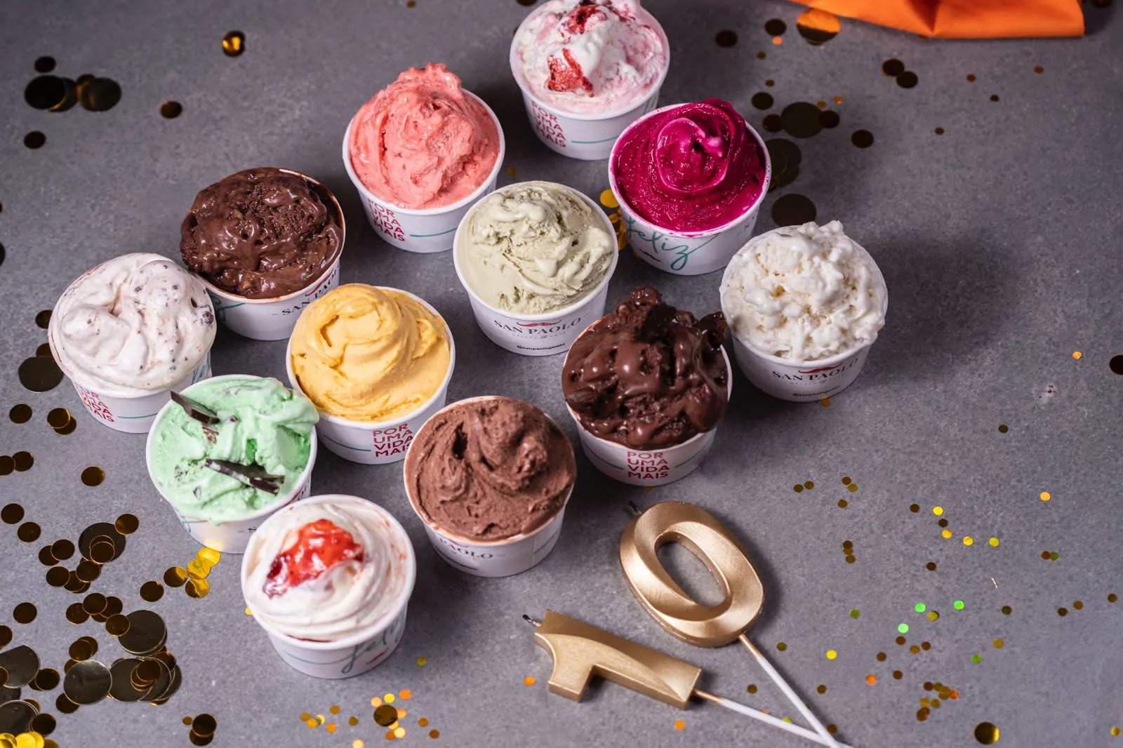 San Paolo comemora 10 anos com lançamento do “Gelato no palito”