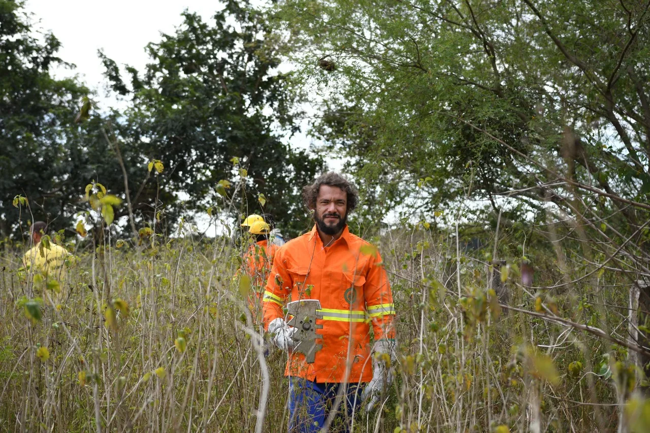 Ambientalista cearense participa de treinamento de combate a incêndios no Pantanal Sul