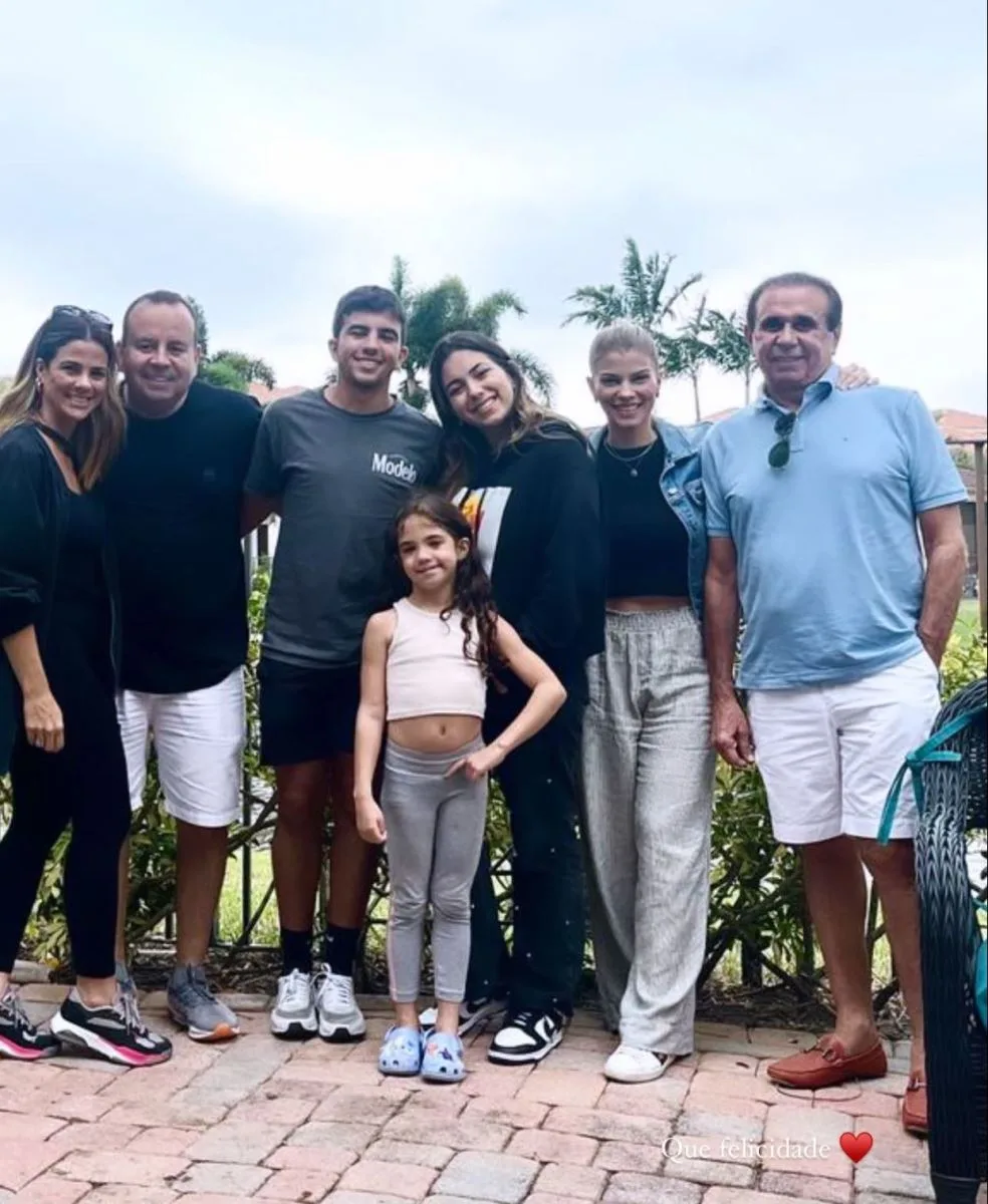 Juliana Roma e Tici Maia de férias em Miami com família
