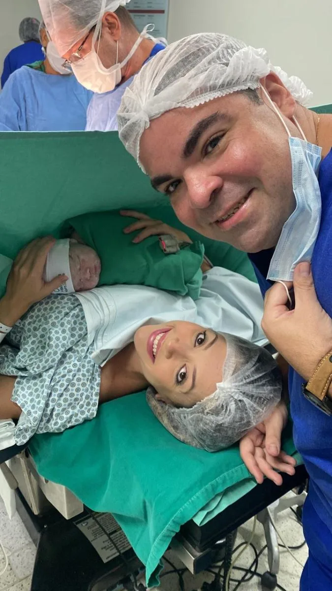 Nasce Samuel para alegria de Olga e Eugênio Vasques