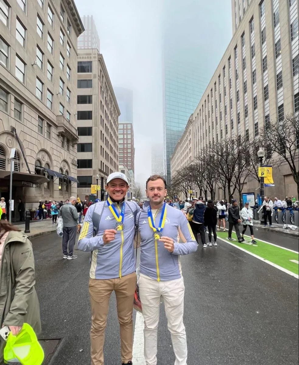 Raimundo Júnior e Erasmo Filho participam da Maratona de Boston 2023