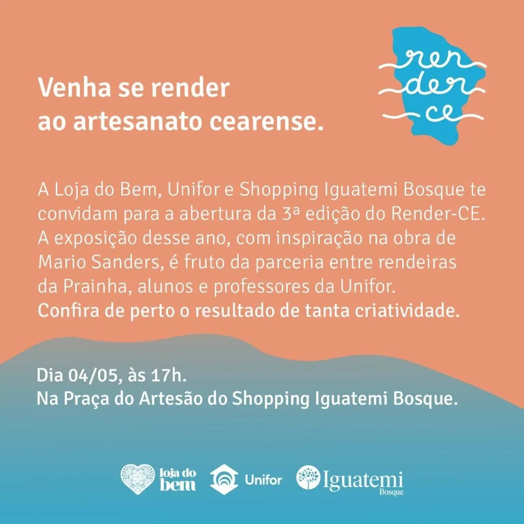 Shopping Iguatemi Bosque realiza terceira edição da Exposição Render-CE