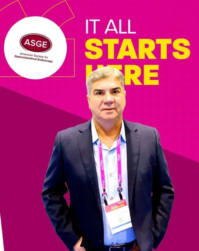 José Ricardo Neves participa da Digestive Diseases Week em Chicago