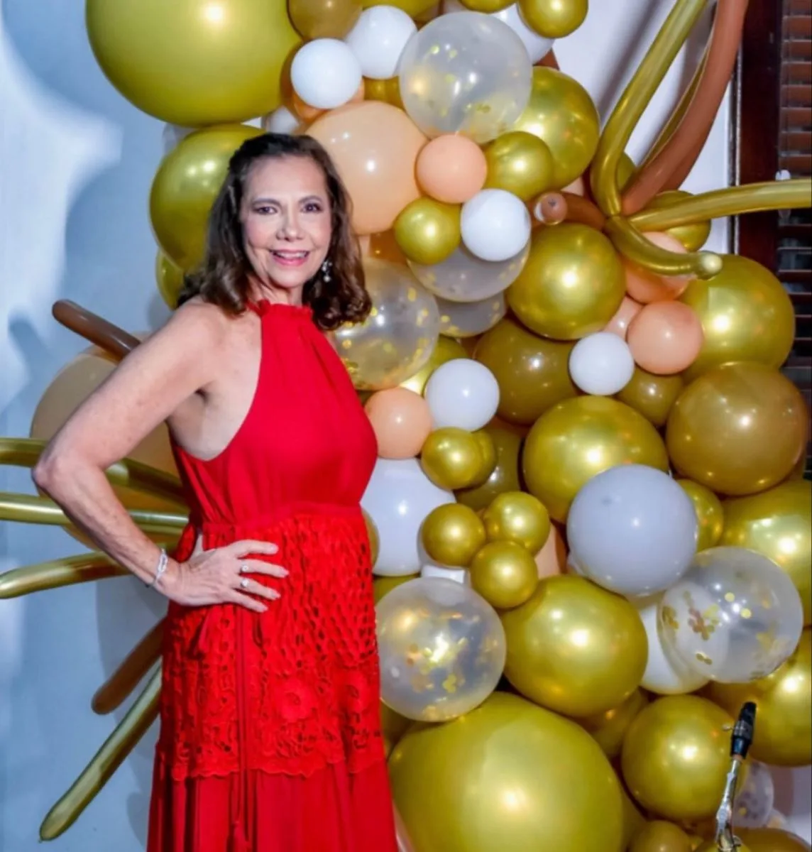 Rose Batista celebra entrada no rol dos 70 anos