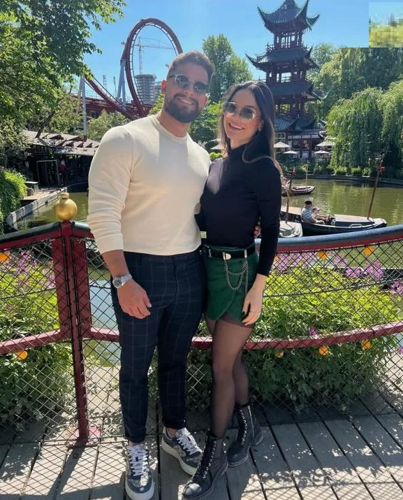 Monique Frota e Ricardo Lopes curtindo viagem na Dinamarca