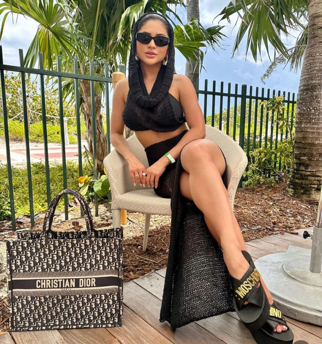 Mileide Mihaile segue em temporada de férias em Miami