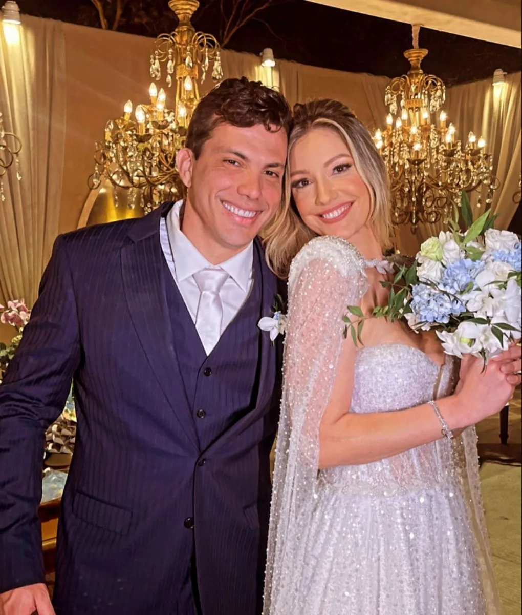 Khrisley e Helmut Poti oficializam união em Pacoti