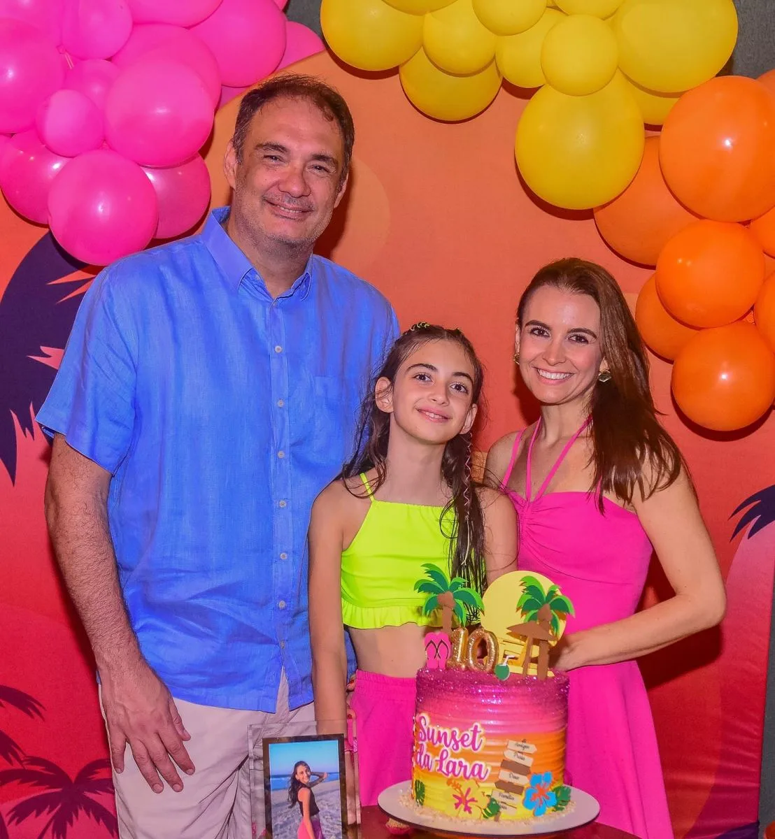 Liana Ximenes e Armando Costa celebram os 10 anos de Lala