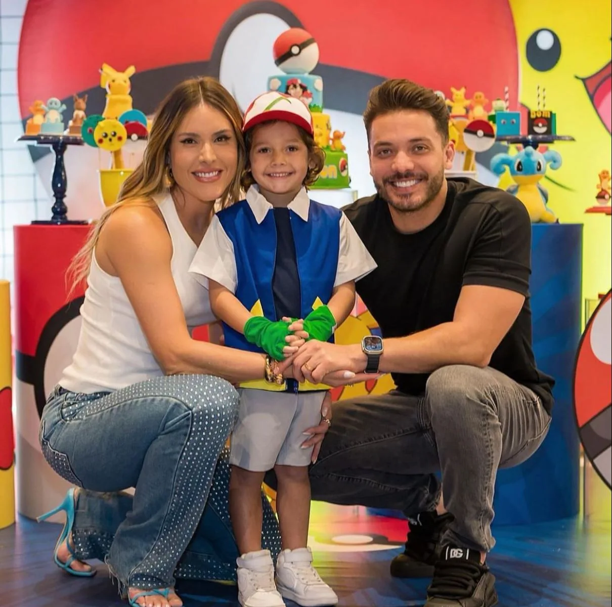 Thyane e Wesley Safadão comemoram os cinco anos do filho Dom