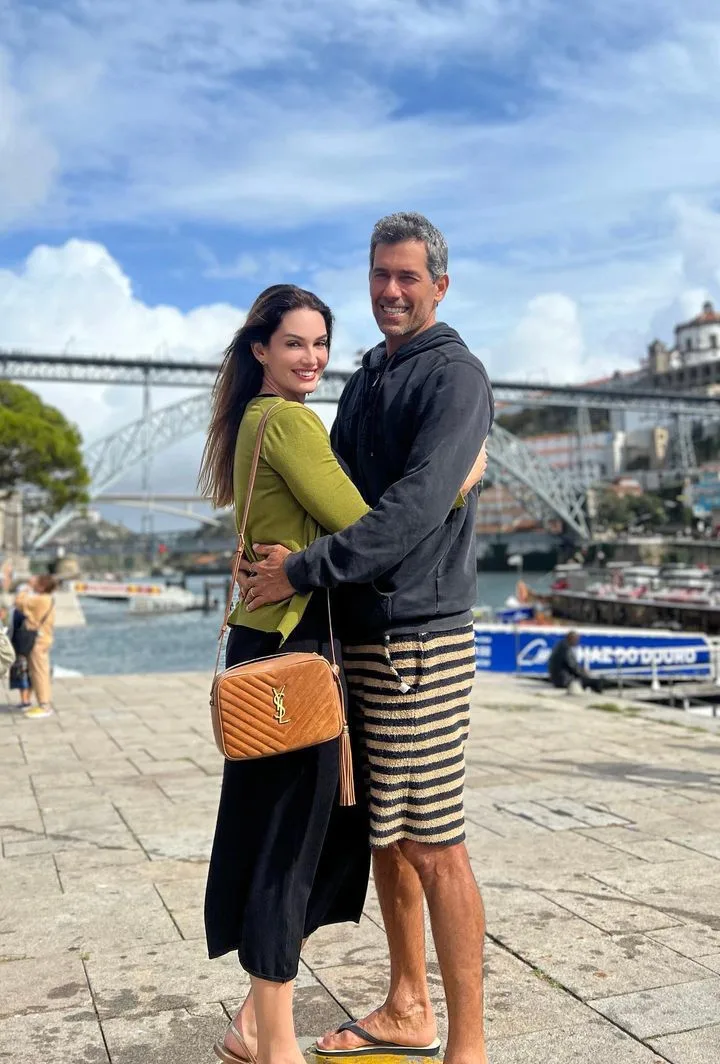 Germana e Vitor Melo pegam a rota de Portugal