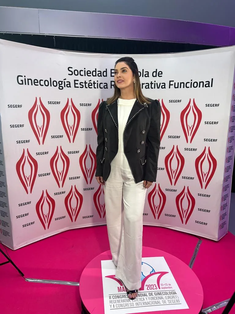 Ginecologista Fernanda Rios participa de congressos internacionais em Madrid