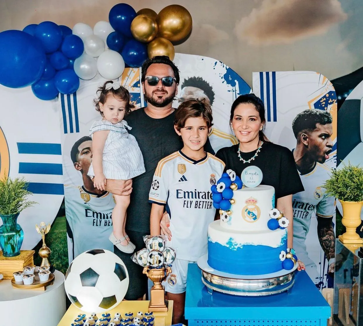Aline Pinho arma festa de aniversário com muita diversão para o filho Antônio
