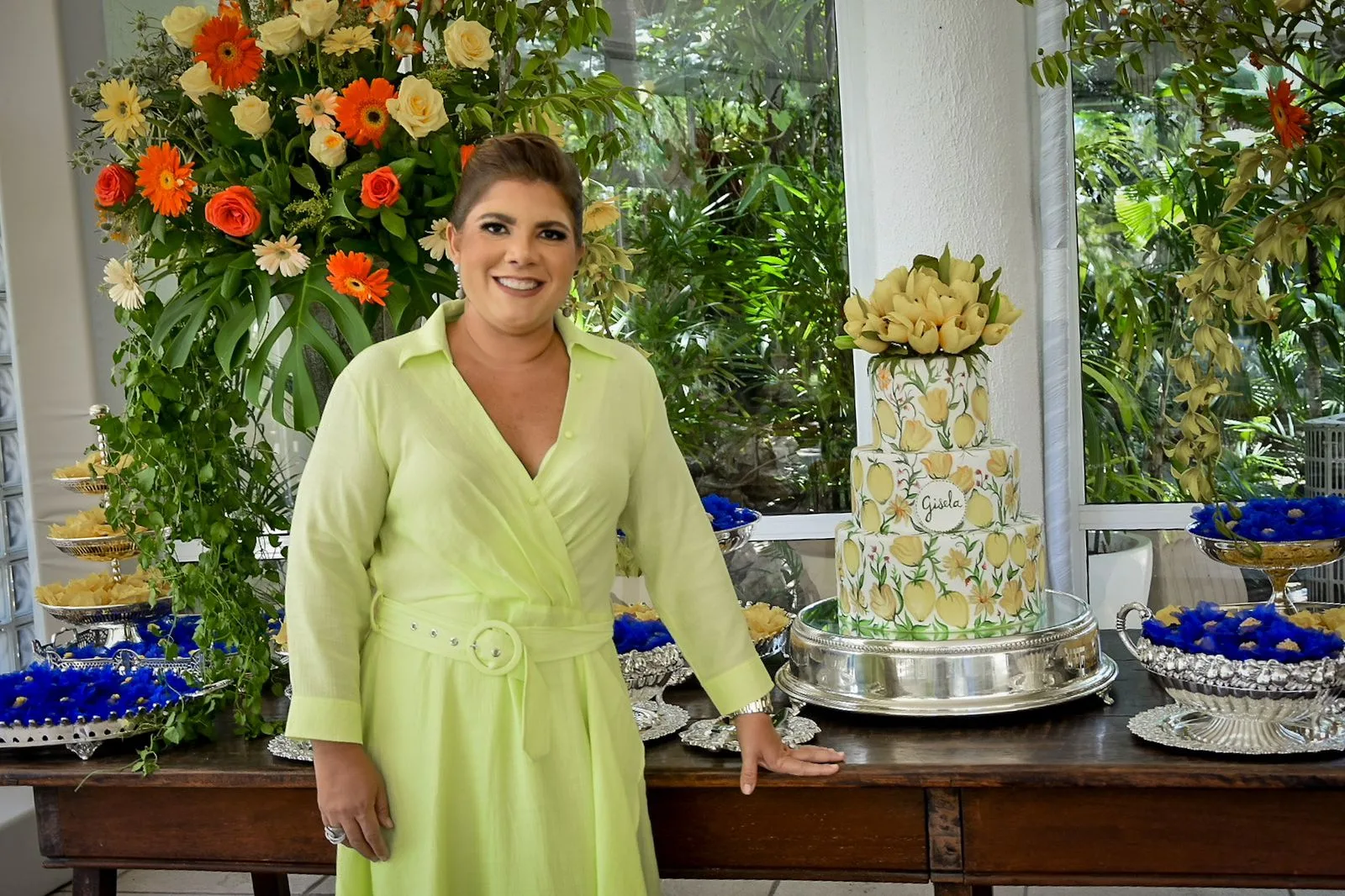 Gisela Dias Branco festeja a nova idade com muita animação e alto-astral