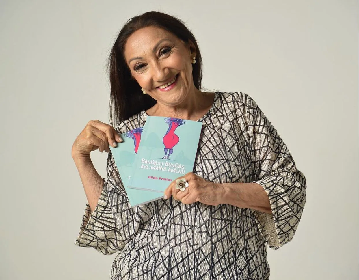 Gilda Freitas na expectativa para o lançamento do novo livro
