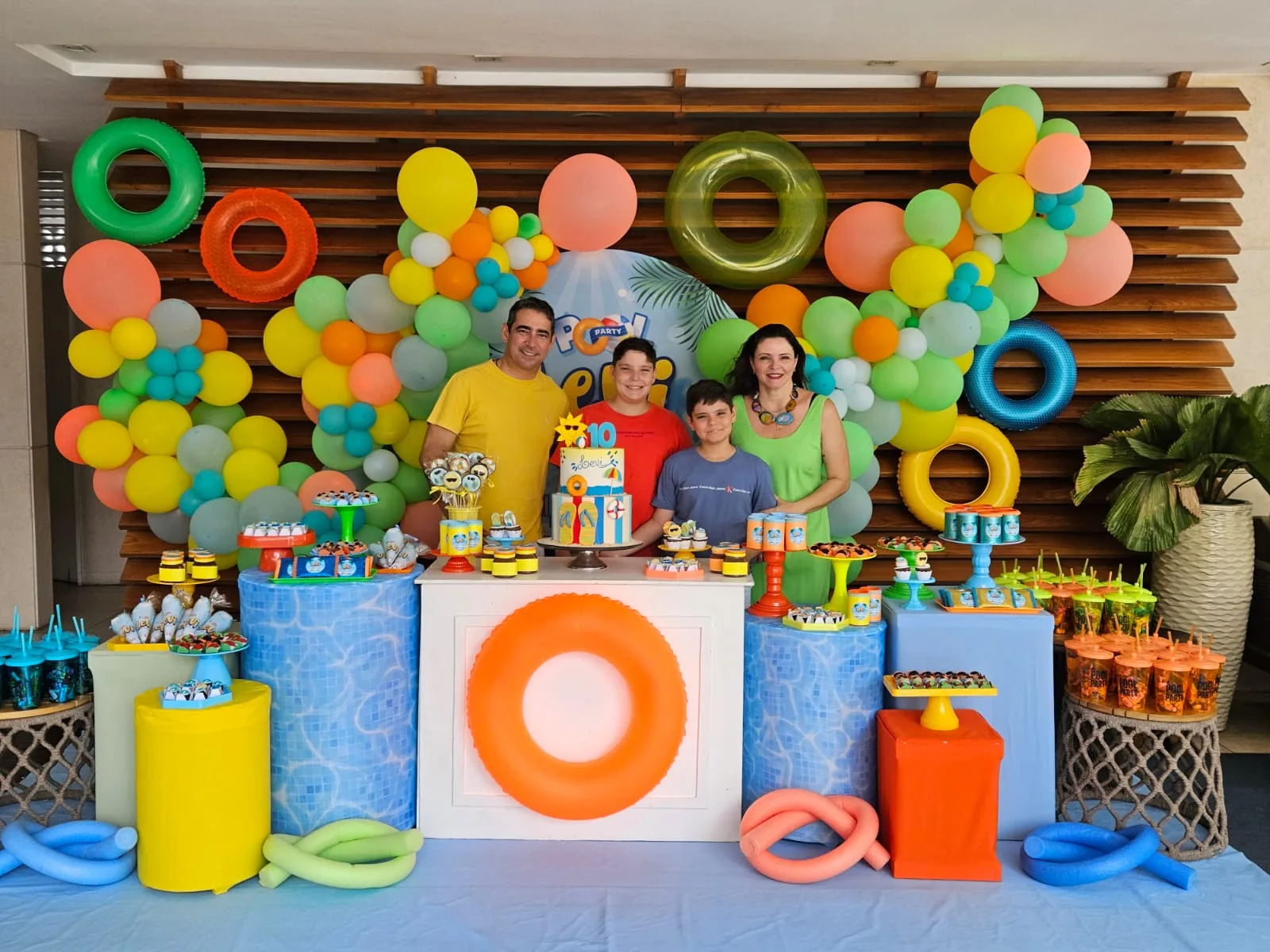 Christianny Diógenes e Will Maranhão celebram os 10 anos do filho Levi