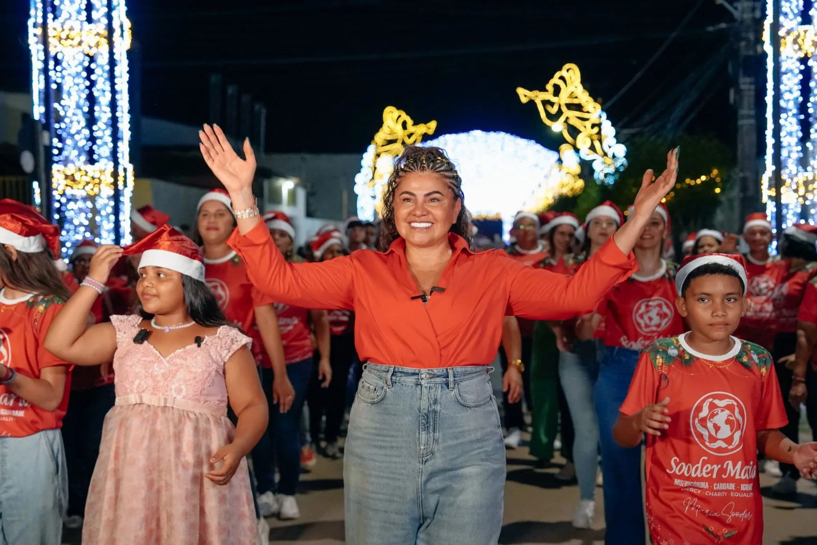 Fundação Sooder Maria realiza Natal de rua em Caucaia