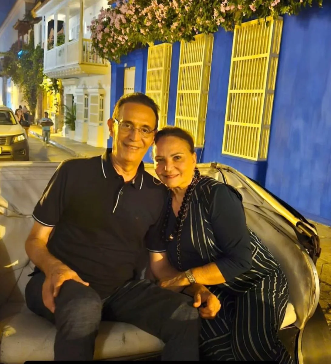 Vânia e Aristófanes Canamary pegam a rota de Cartagena