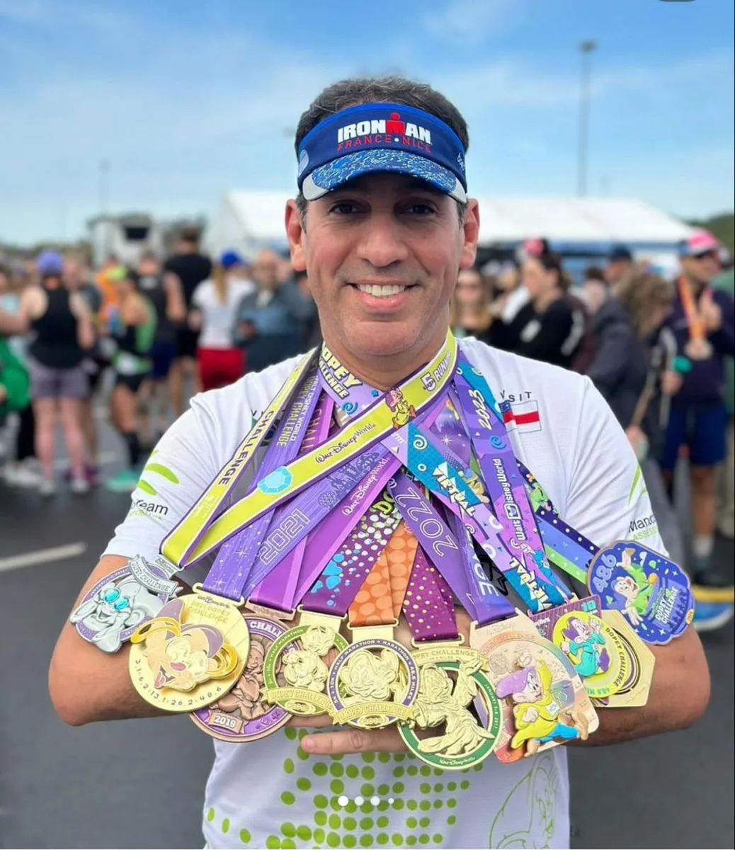 Dissica Calderaro se destaca em maratona da Disney