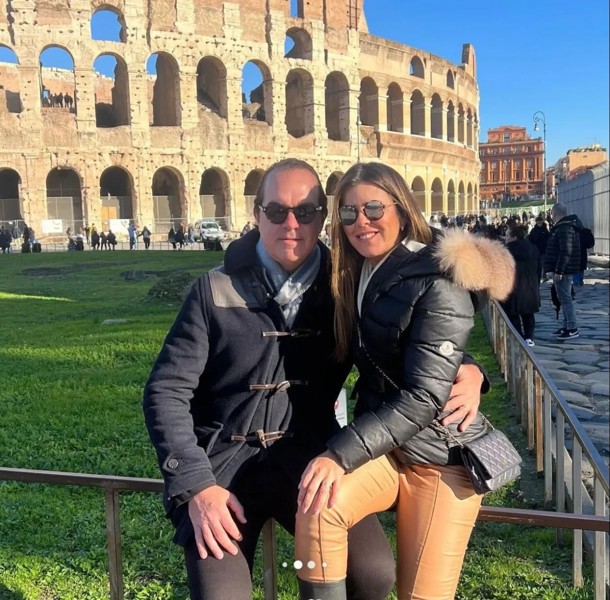 Marina e Léo Albuquerque curtem férias na Europa