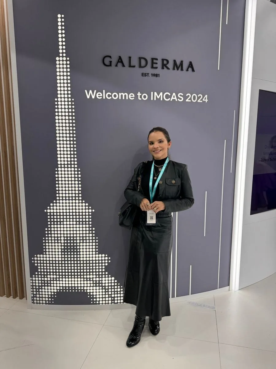Dermatologista Viviane Martins participa do IMCAS World Congress 2024, em Paris