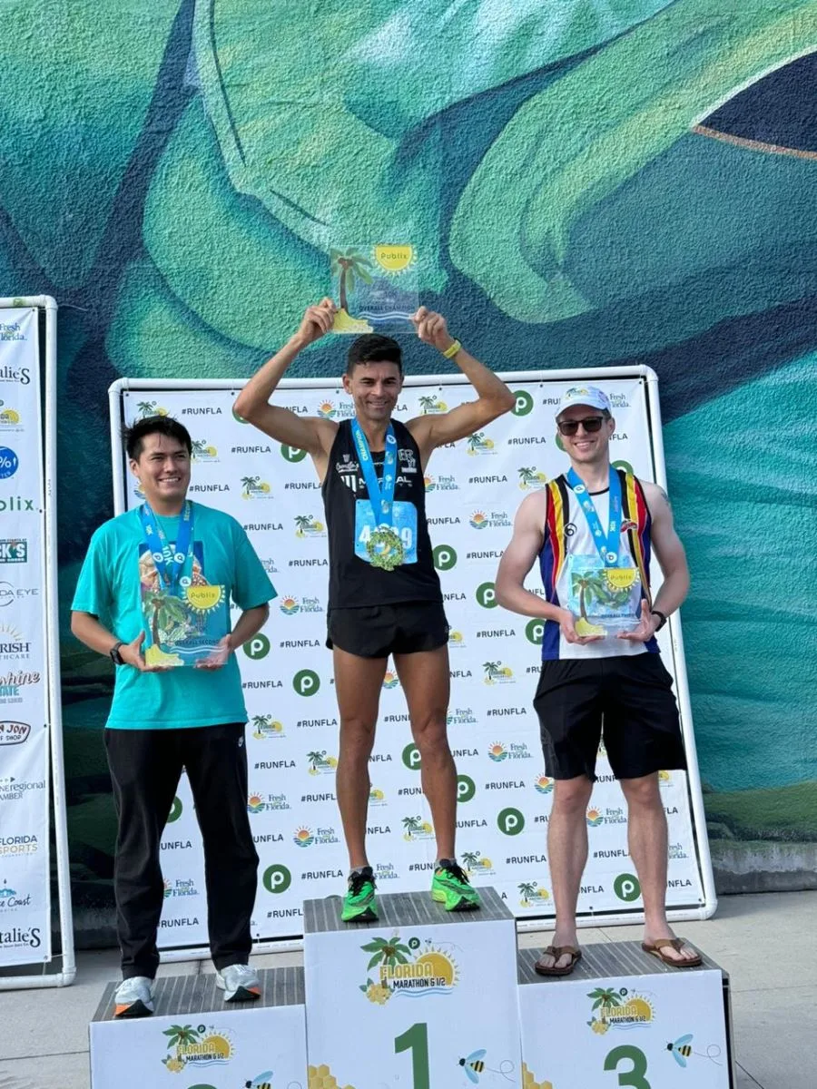 Brasileiro Fredison Costa vence a prova de 10km da The Florida Marathon