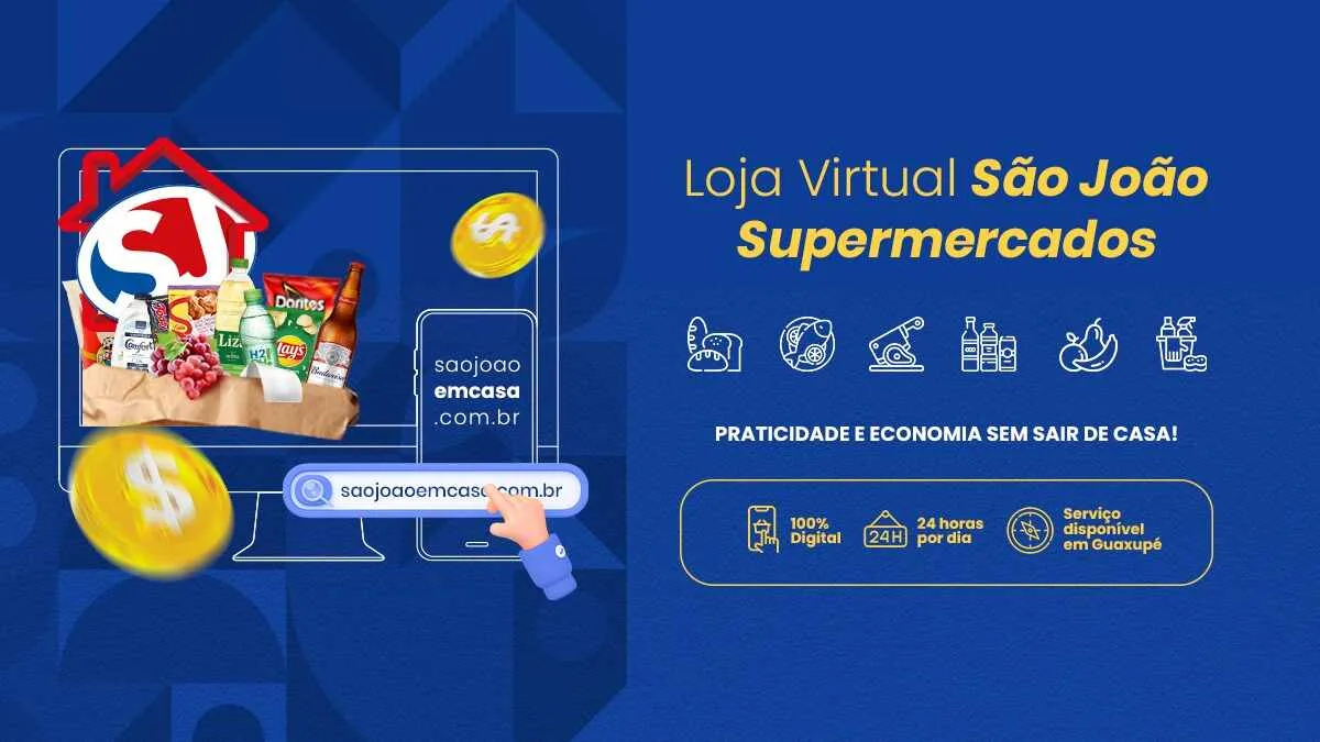 São João em Casa: a nova maneira de fazer suas compras de supermercado sem sair de casa