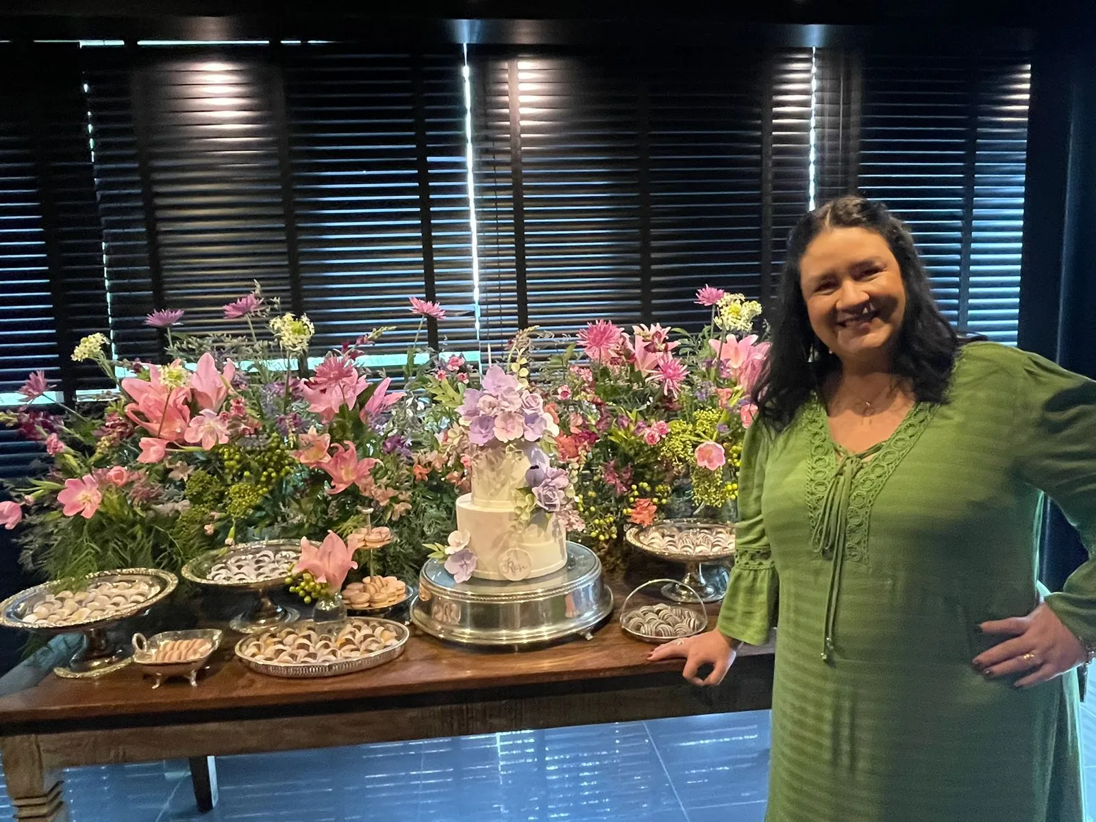 Rosilândia Lima celebra B-Day em almoço com familiares e amigas