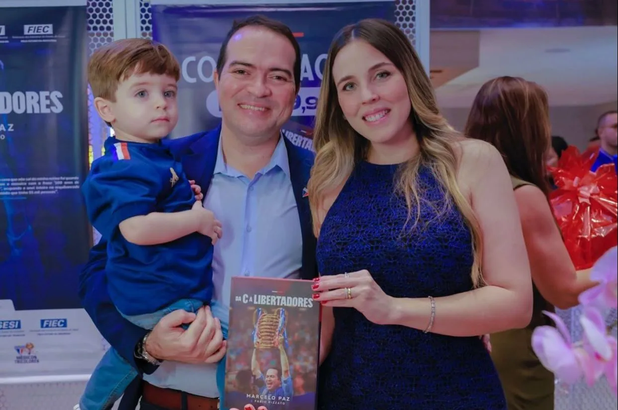 Marcelo Paz lança livro “Da C à Libertadores”