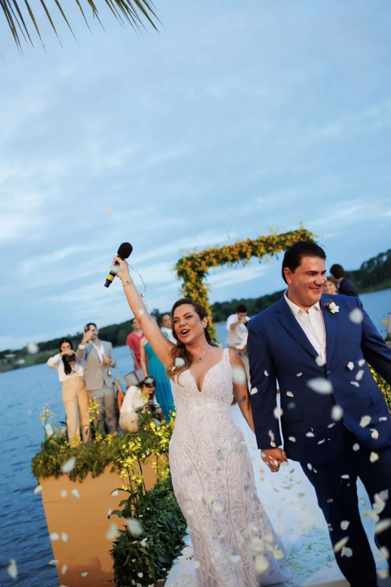 Risângela Lima e Rannyere Pinto oficializam união em inesquecível matrimônio