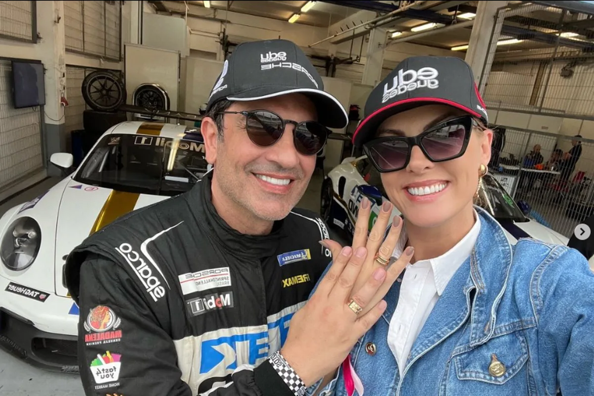 Ana Hickmann e Edu Guedes anunciam noivado