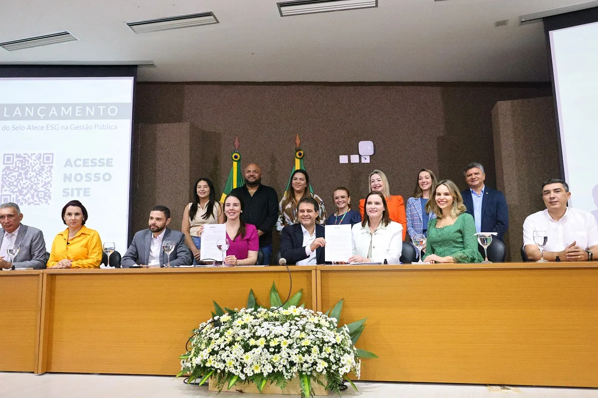 Selo Alece ESG inova ao reconhecer ações ambientais, sociais e de governança no Ceará