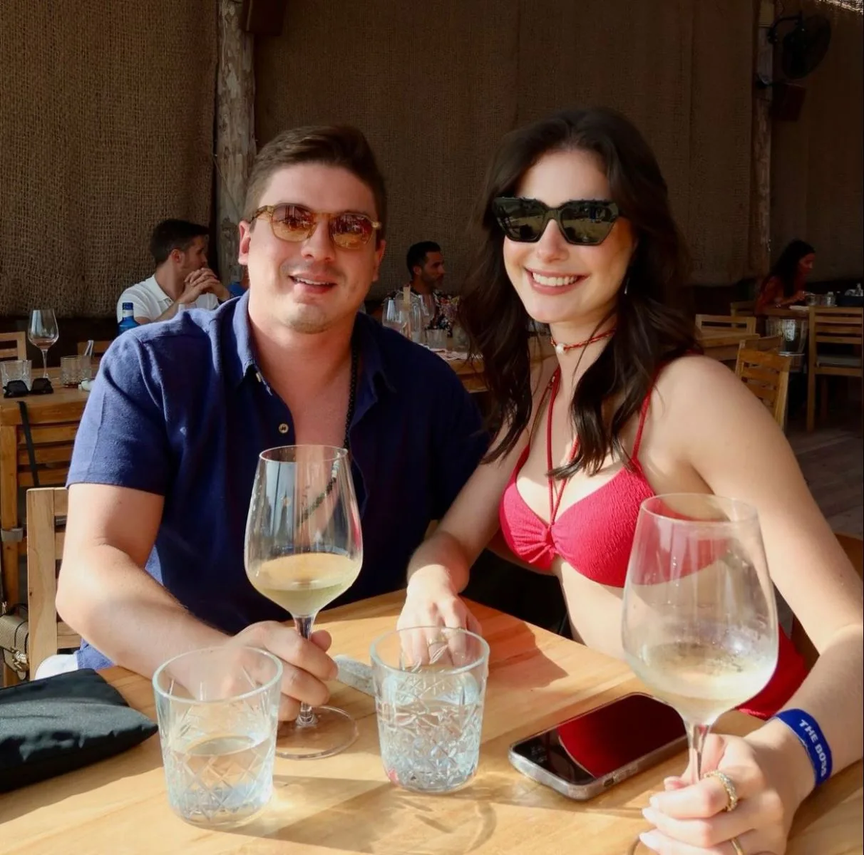 Duda Cidrão e Vitor Veras curtem o verão em Ibiza
