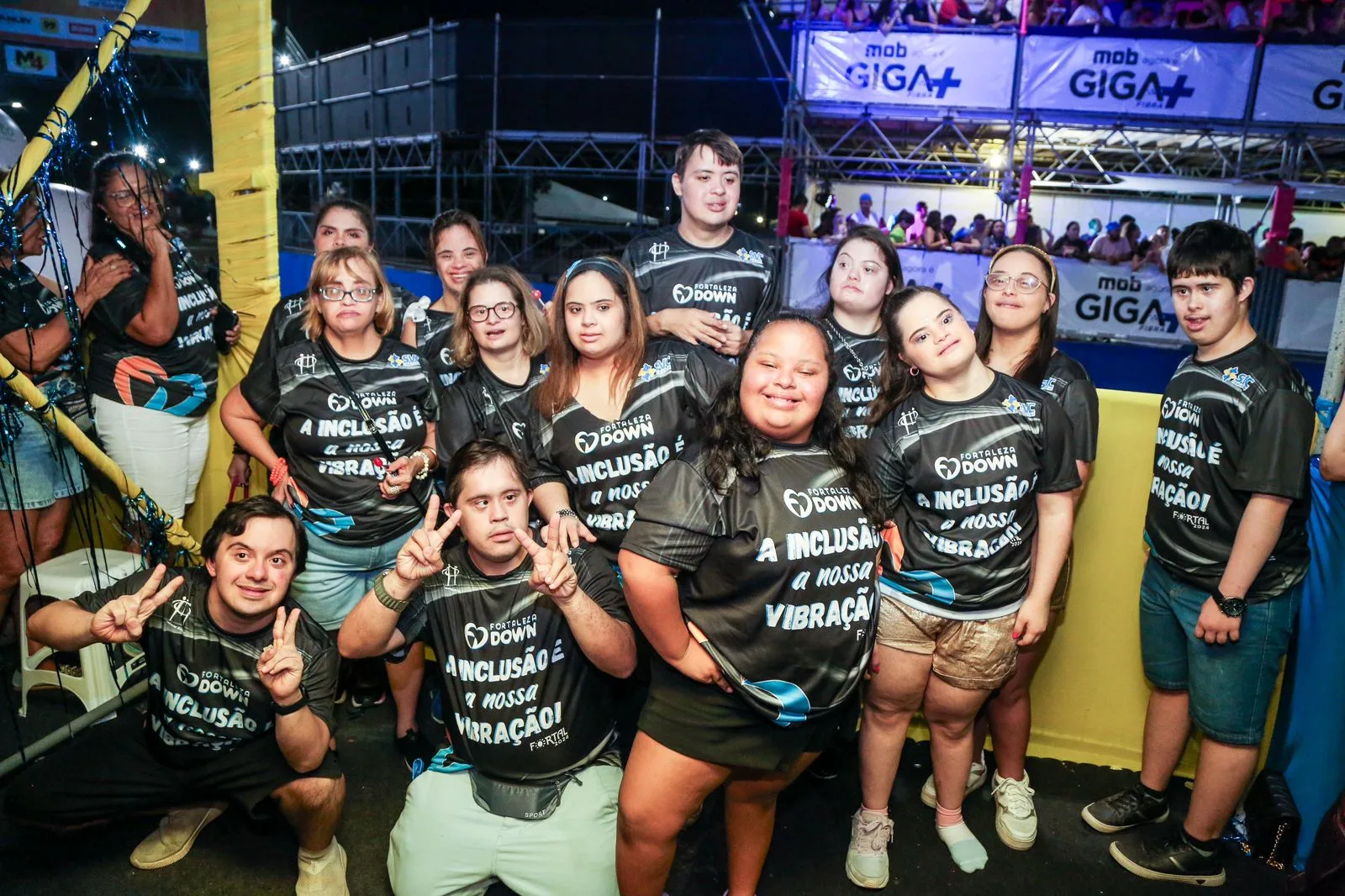 Associação Fortaleza Down inaugura camarote inclusivo no Fortal