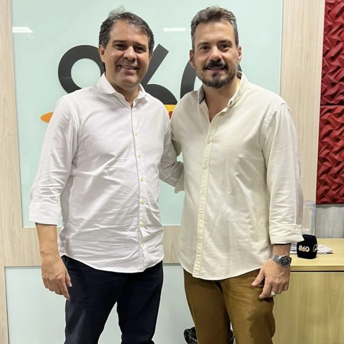 Evandro Leitão concede entrevista exclusiva em visita ao Grupo Cidade