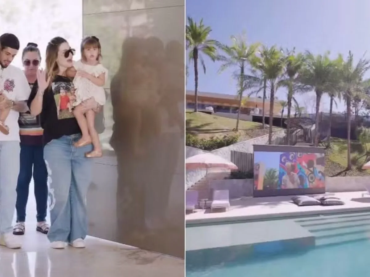 Virginia e Zé Felipe se mudam para nova mansão em Goiânia