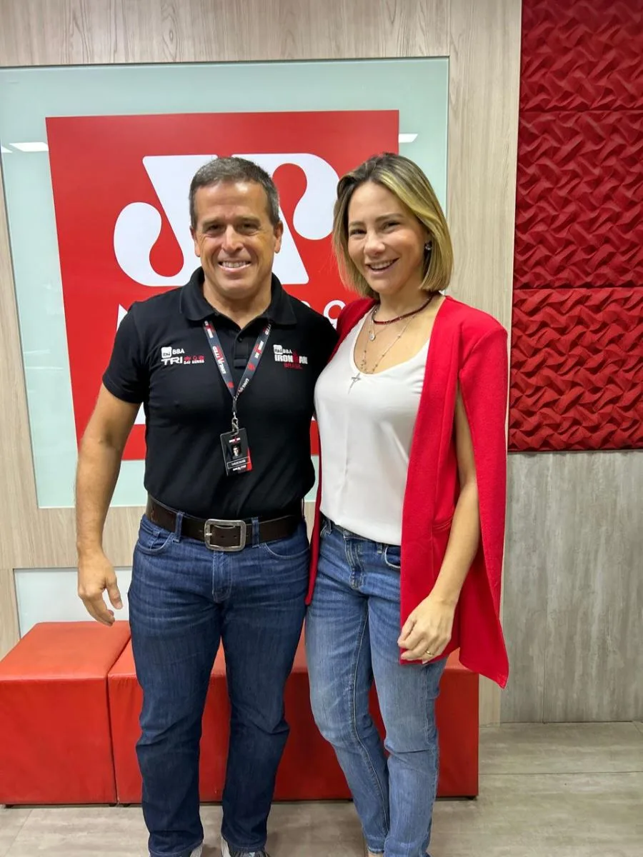Gaída Dias recebe CEO do Ironman, Carlos Galvão, no Grupo Cidade
