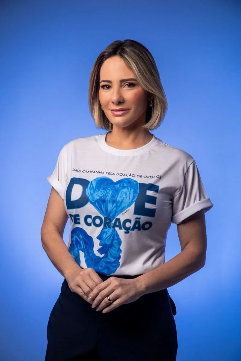 Gaída Dias é uma das embaixadoras da campanha Doe de Coração