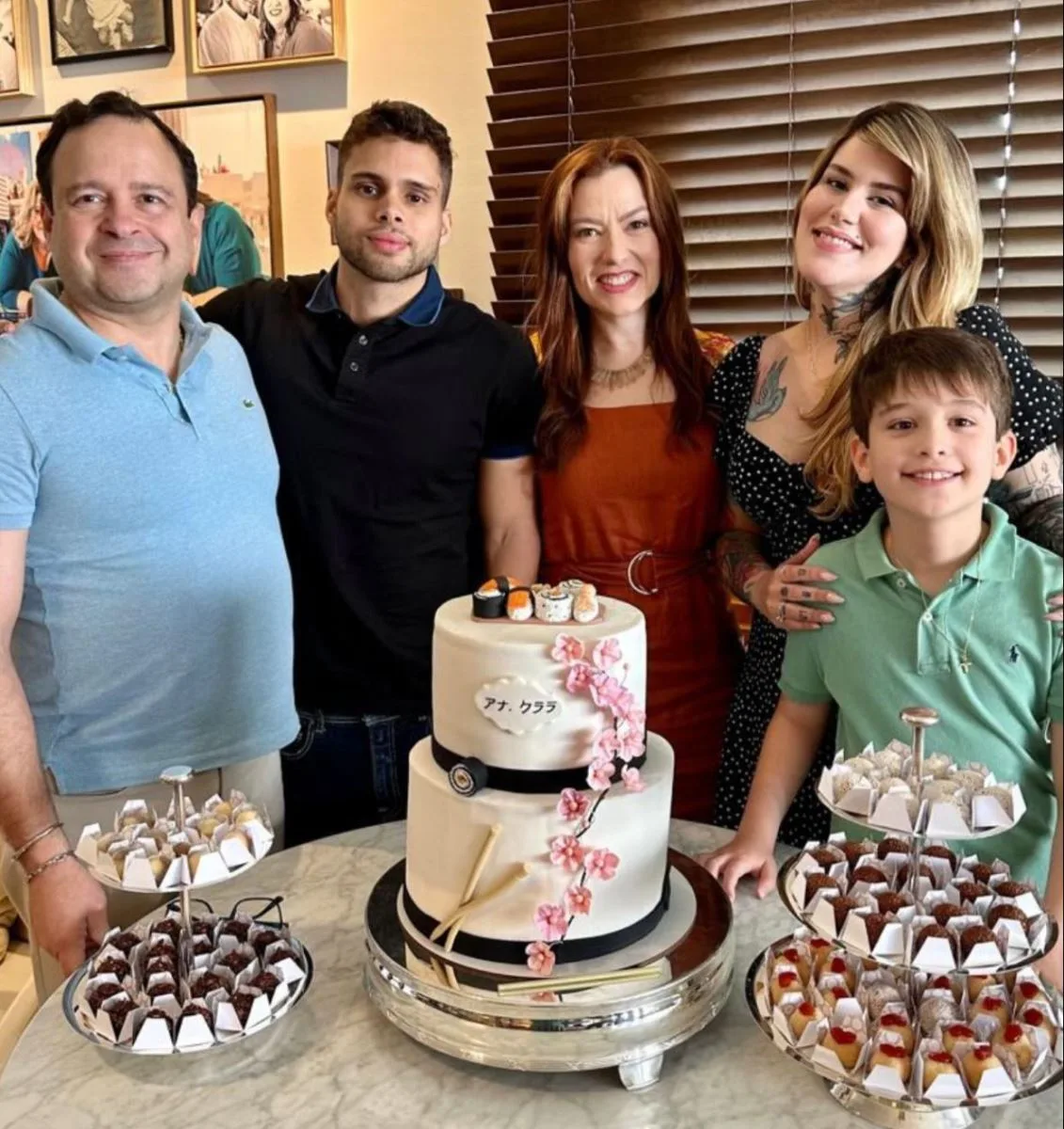 Clara Félix celebra b-day em família