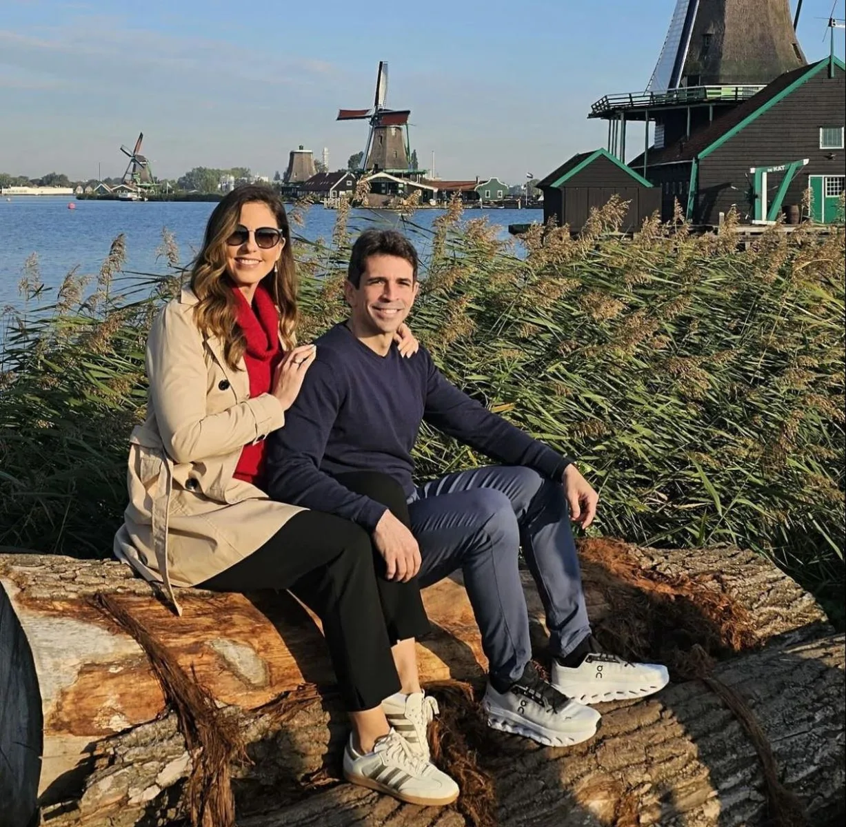 Marília Fiúza e Maurício Targino seguem em family trip tendo Holanda e Alemanha no roteiro