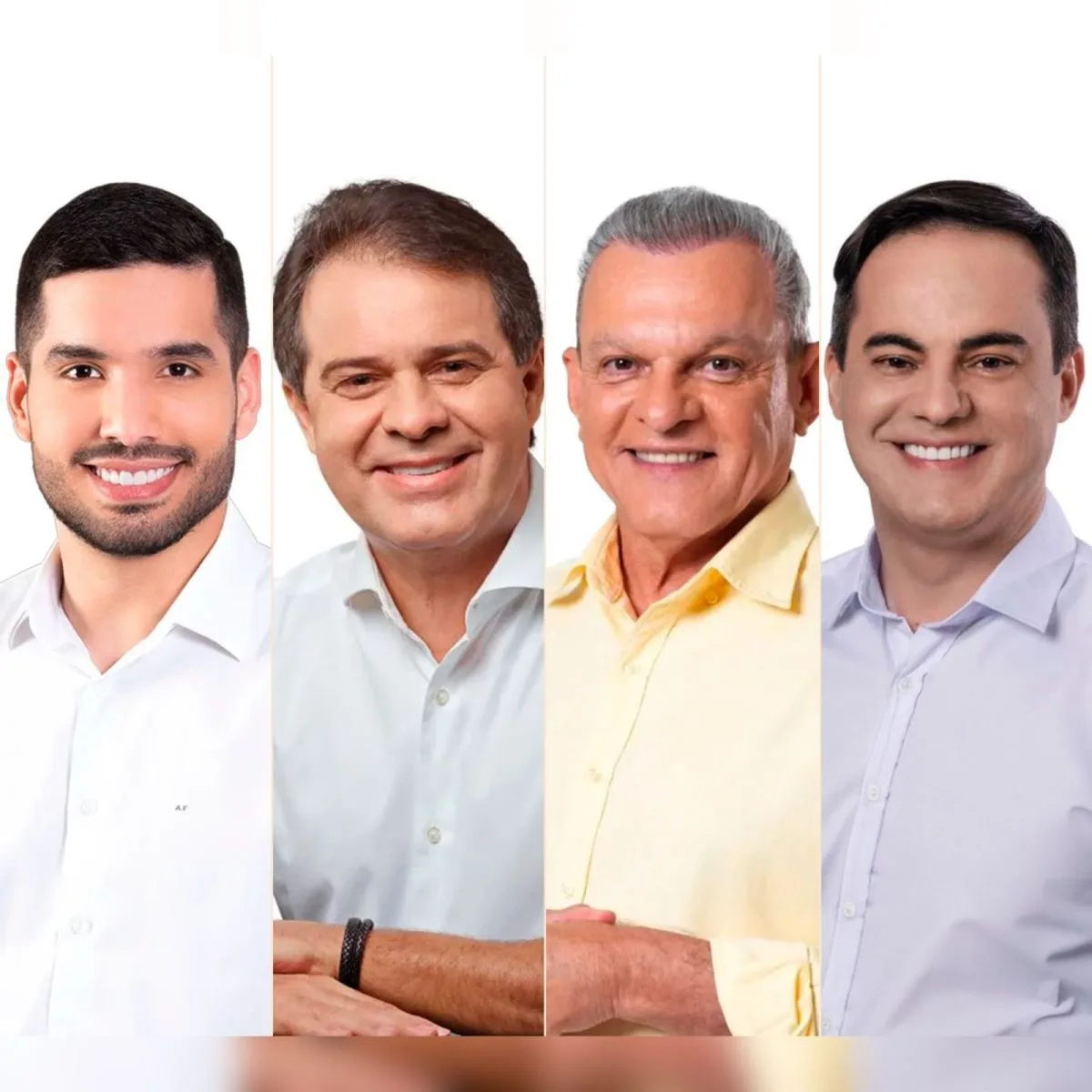 Pesquisa Ipespe Fortaleza: André, Evandro, Sarto e Capitão estão tecnicamente empatados