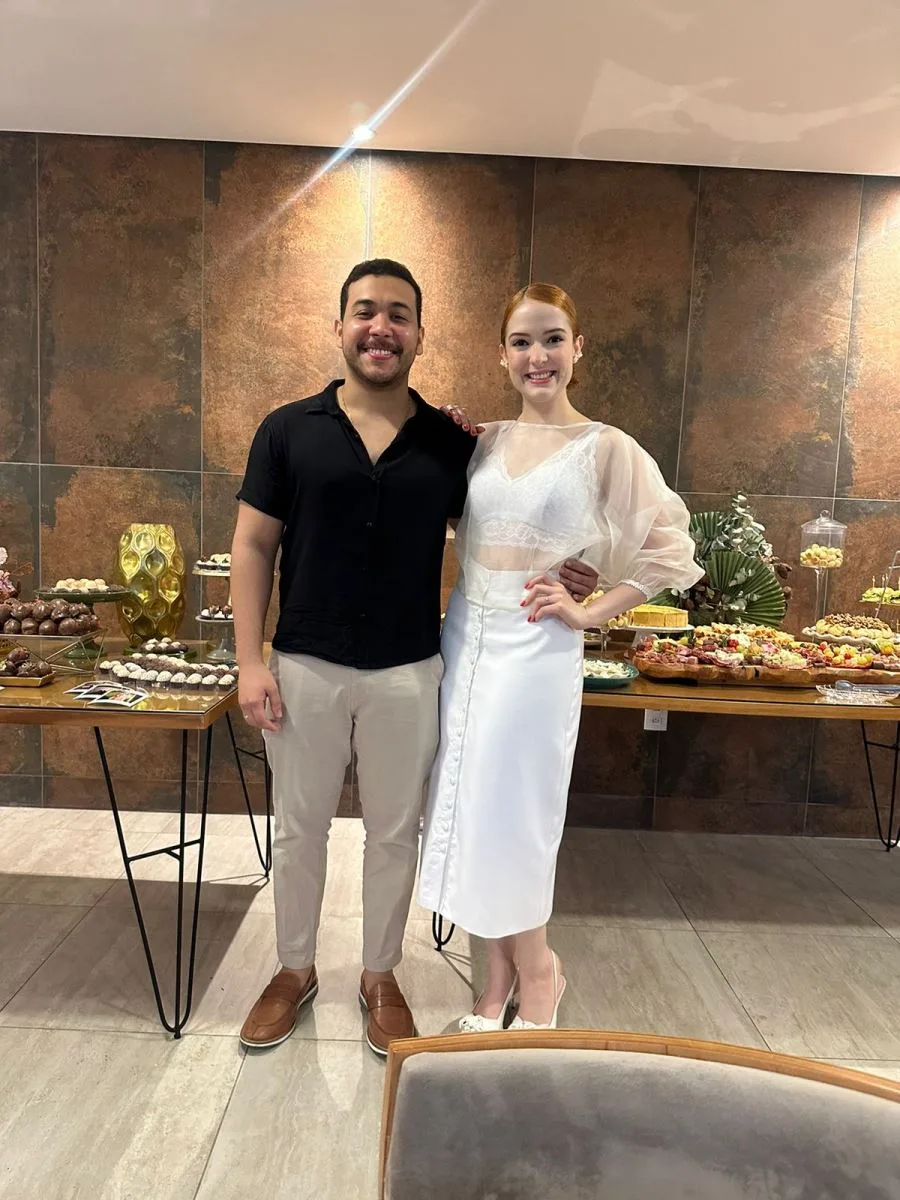 Ana Clara Pontes e Domingos Sávio celebram o amor em suas vidas