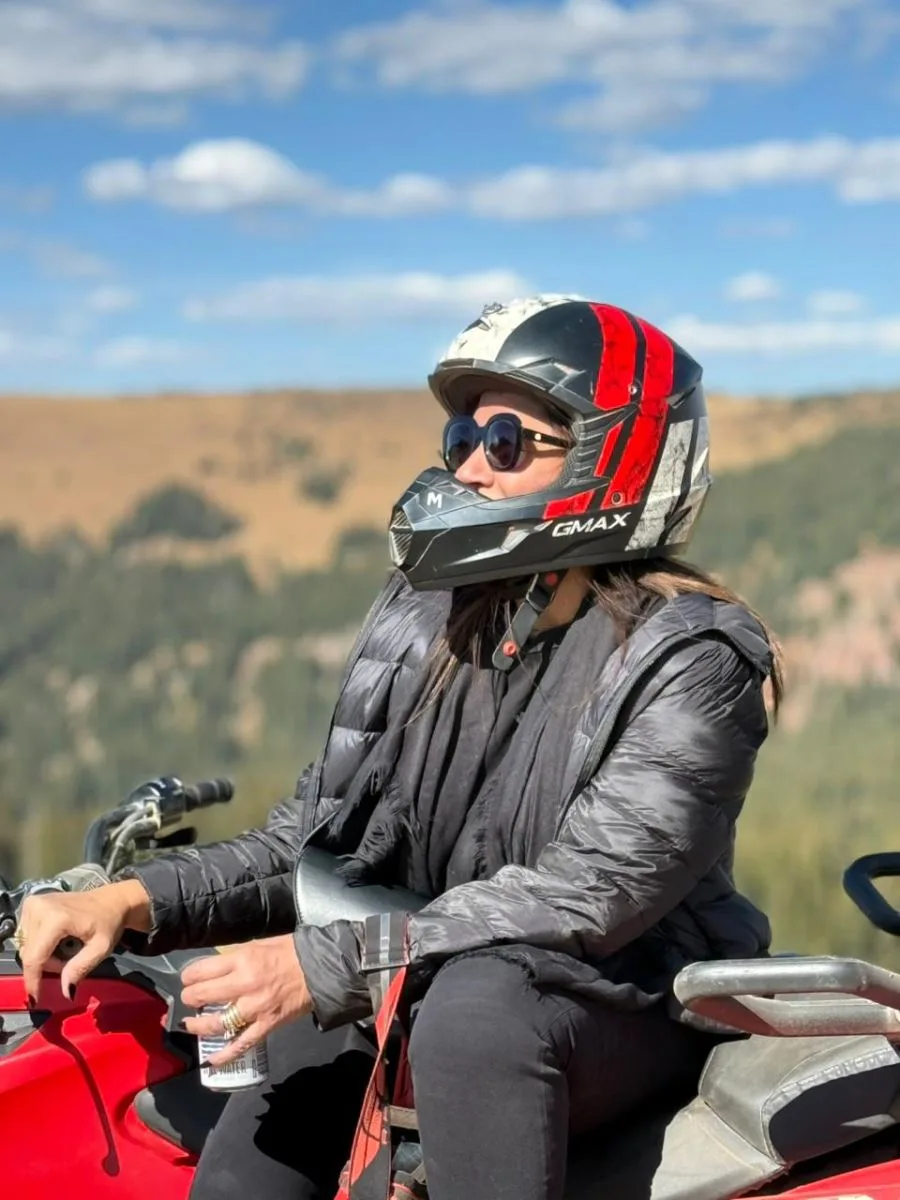 Julia Oliveira curte os encantos de Vail, nos Estados Unidos