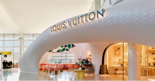 Louis Vuitton abre novo café e loja no Aeroporto de Londres