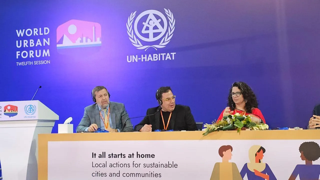 Élcio Batista apresenta projetos de desenvolvimento sustentável no Fórum Urbano Mundial, no Cairo