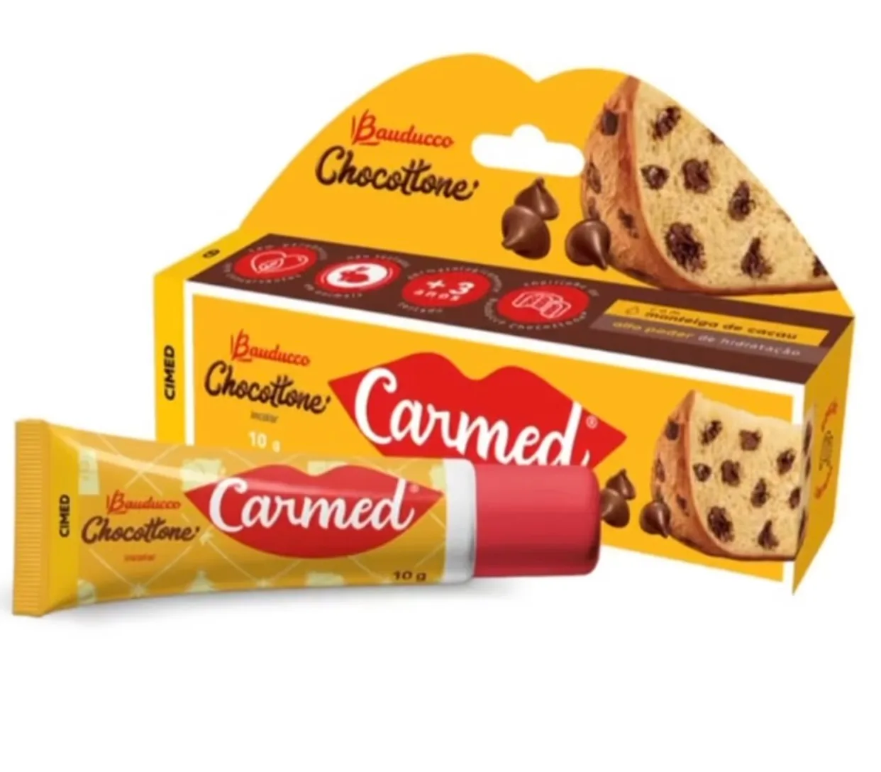 Cimed e Bauducco lançam Carmed Bauducco Chocottone em edição especial para o Natal