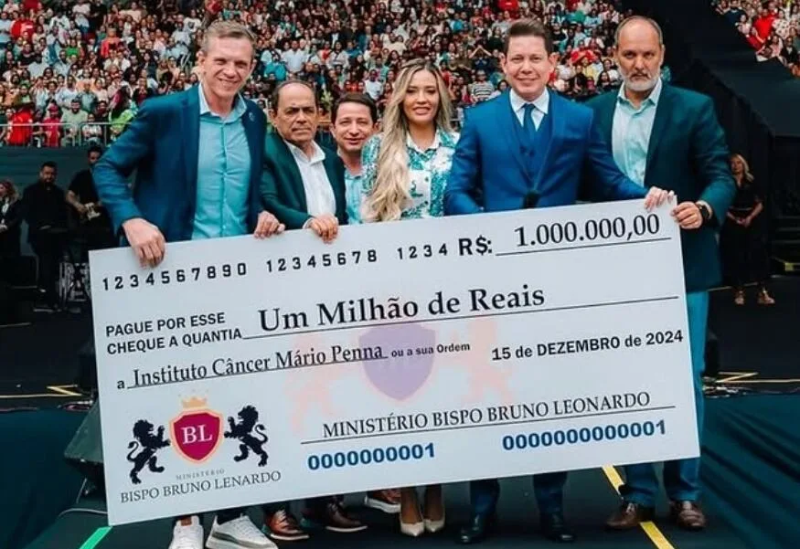 Mineirão é Tomado pela Fé em Culto Histórico Liderado pelo Bispo Bruno Leonardo