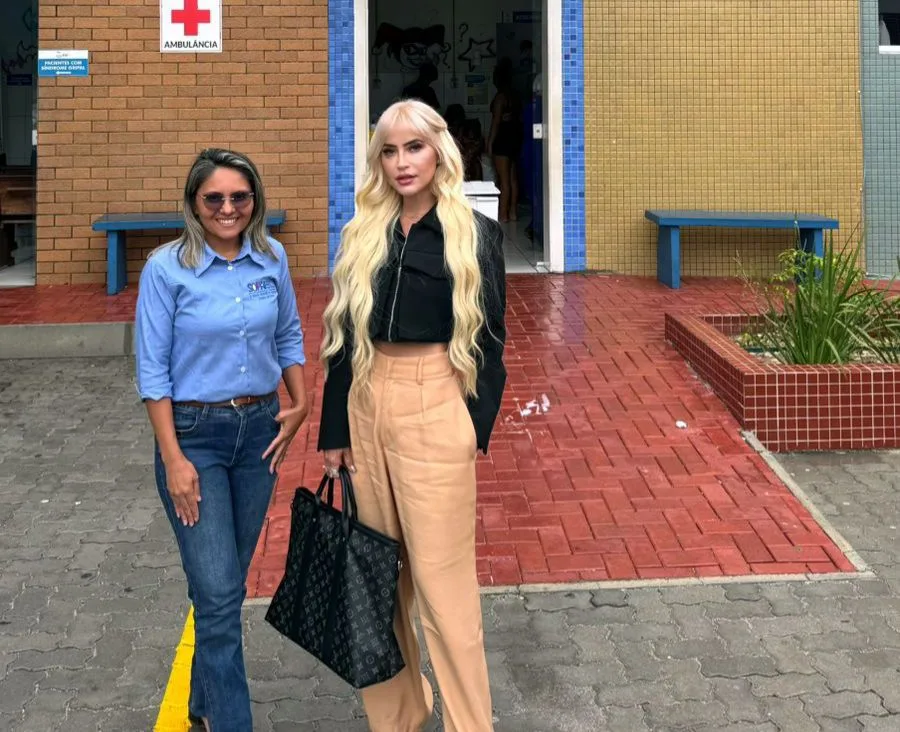 Na contagem regressiva para realizar Evento Solidário, Georgia Brasil Pontes visita o SOPAI