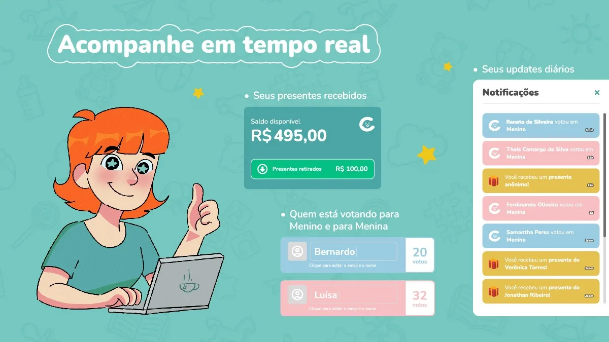 Como escolher a empresa certa para o Chá de Revelação online?