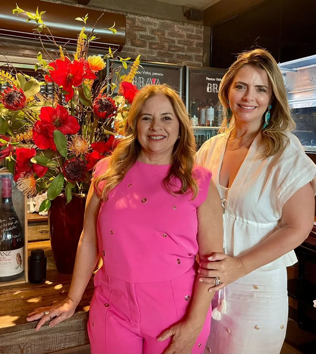 Beth Pinto comemora aniversário em almoço orquestrado por Tais Pinto
